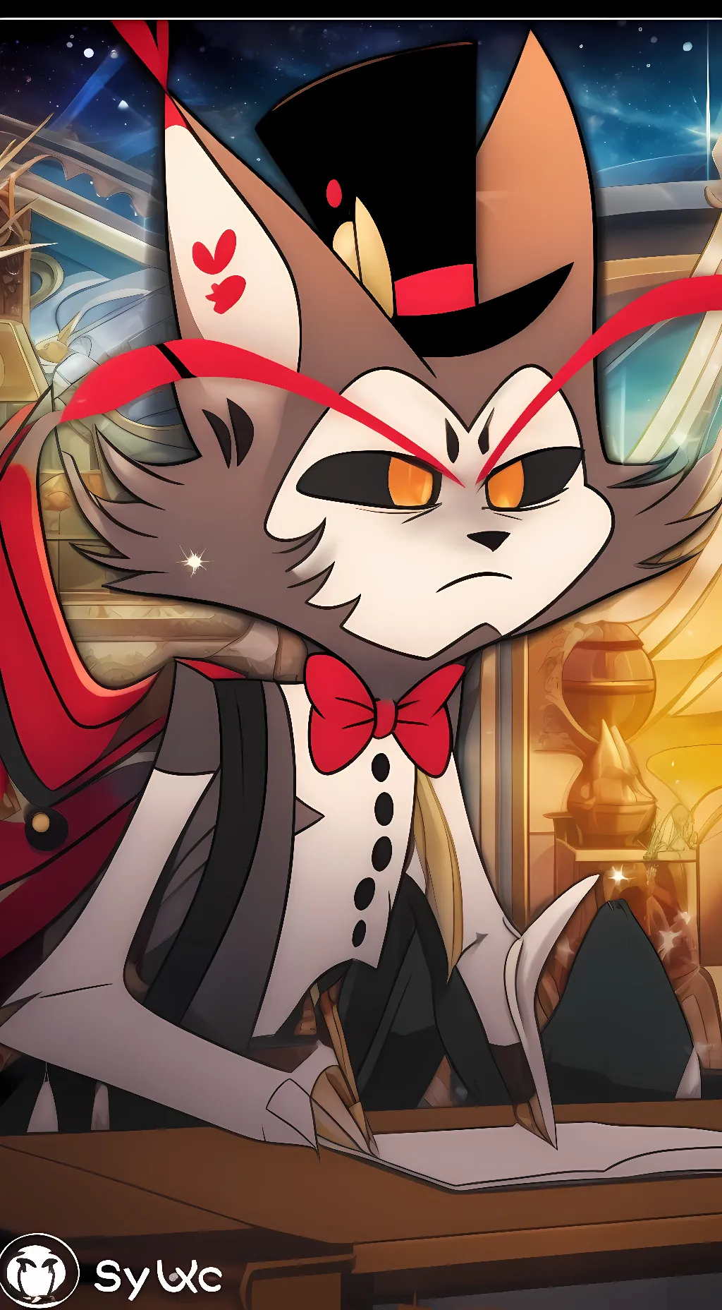 ai character: husk background