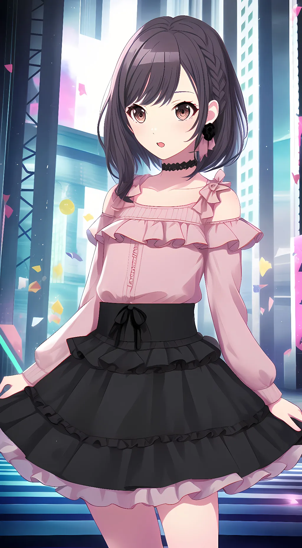 ai character: Ena Shinonome background