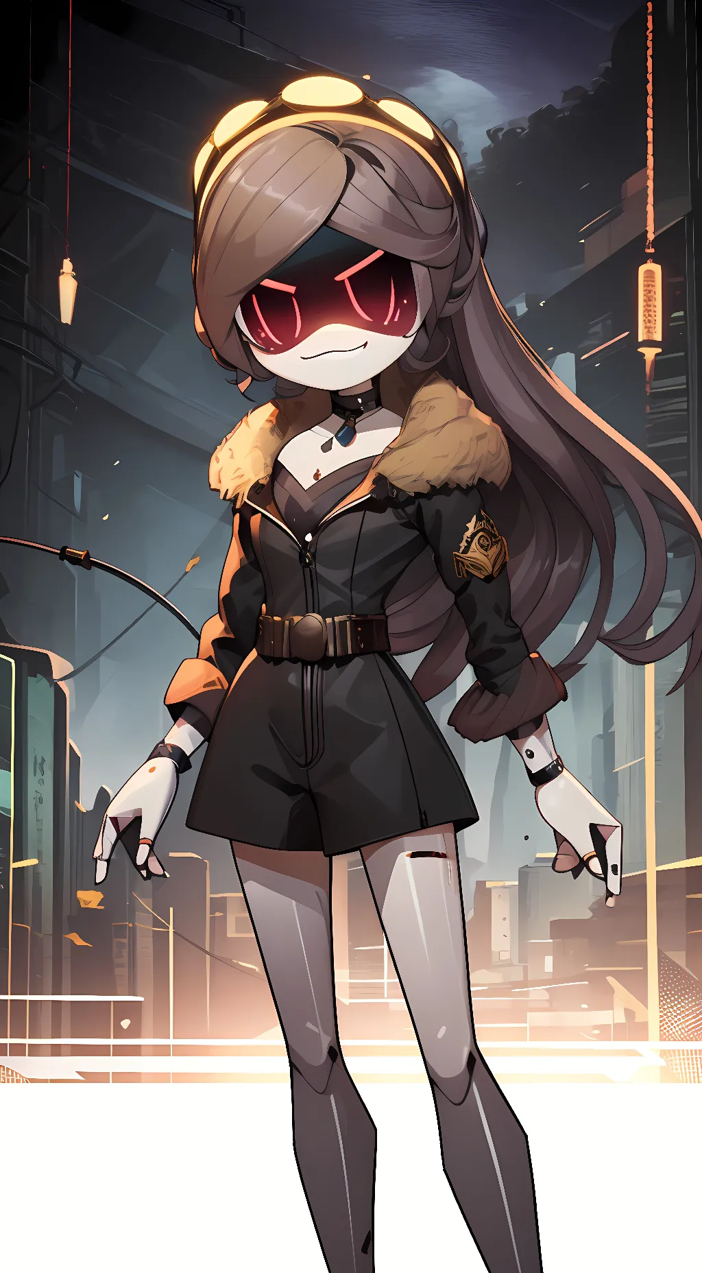 ai character: Q background