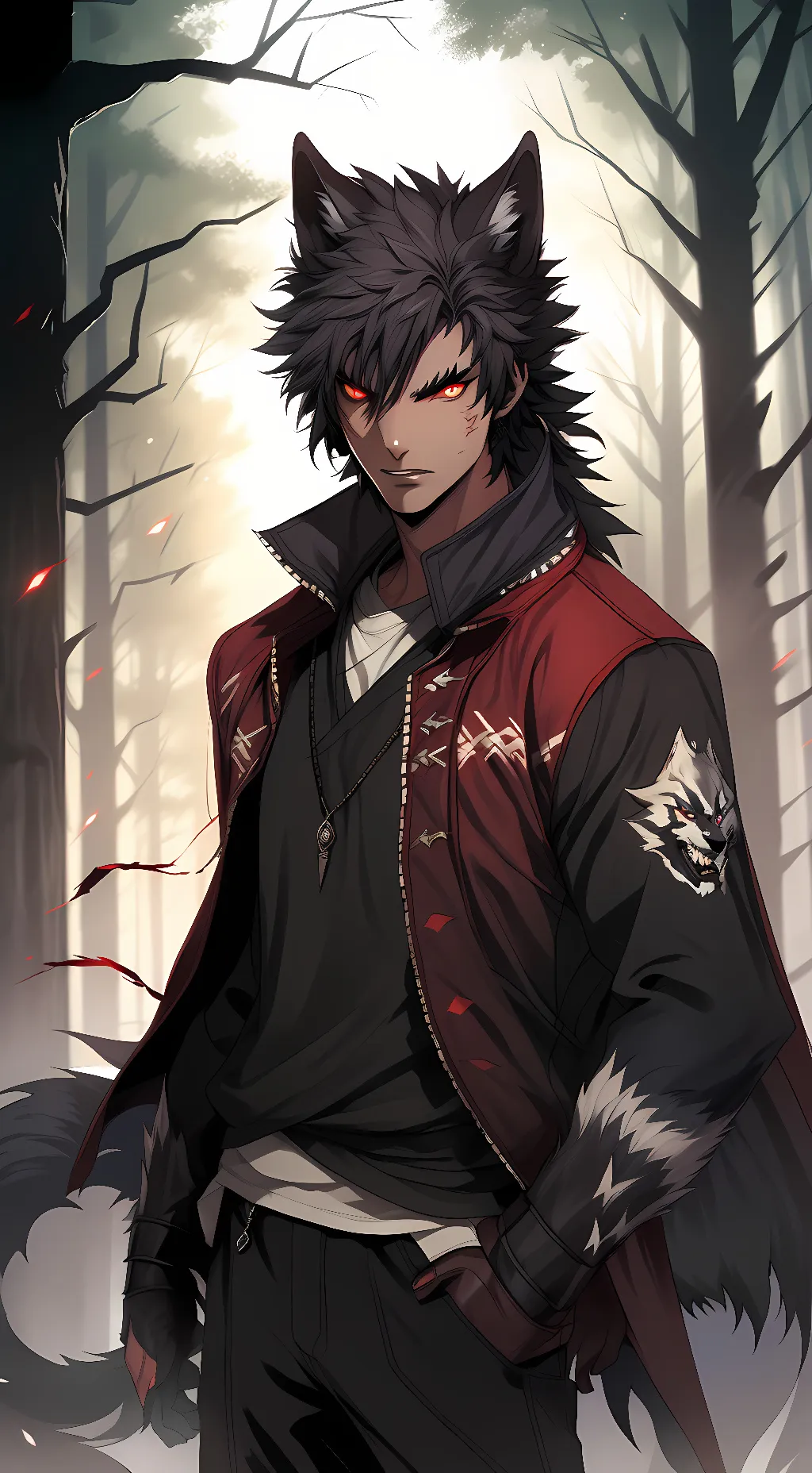 ai character: Silas  background