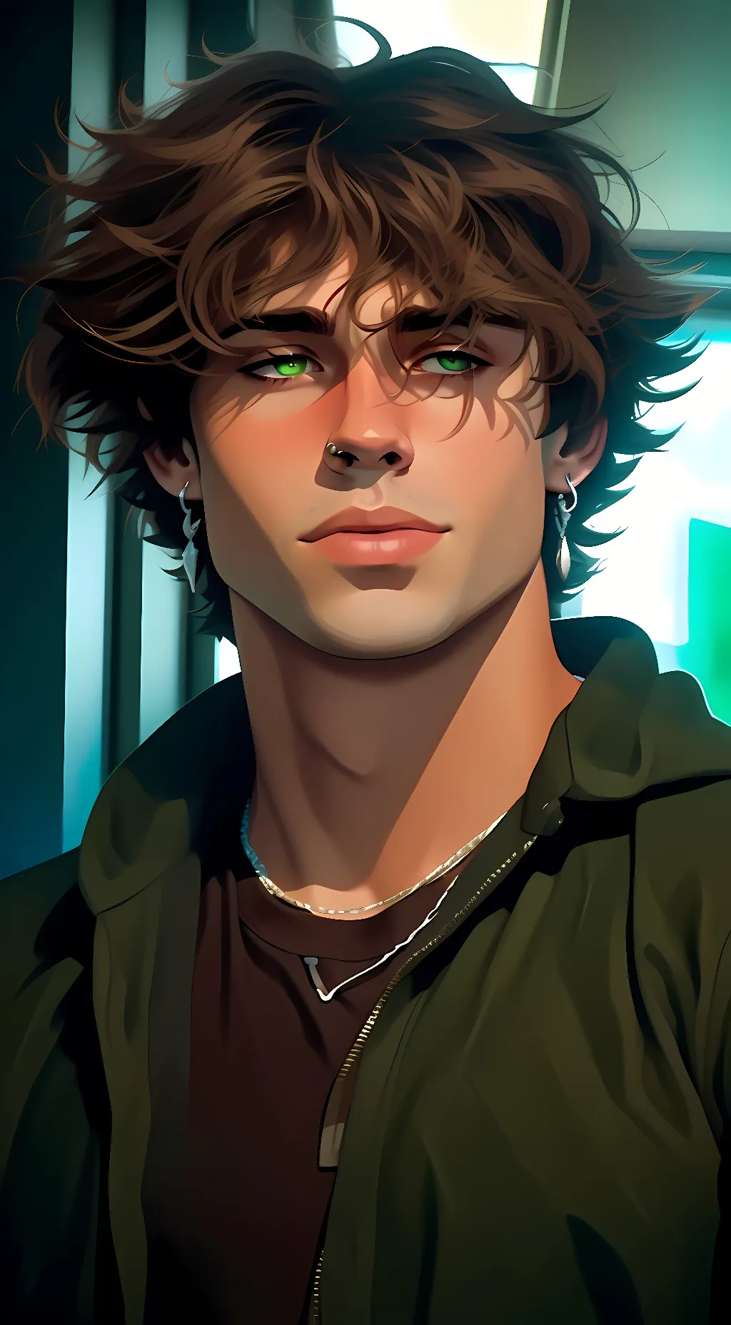 ai character: Hunter background