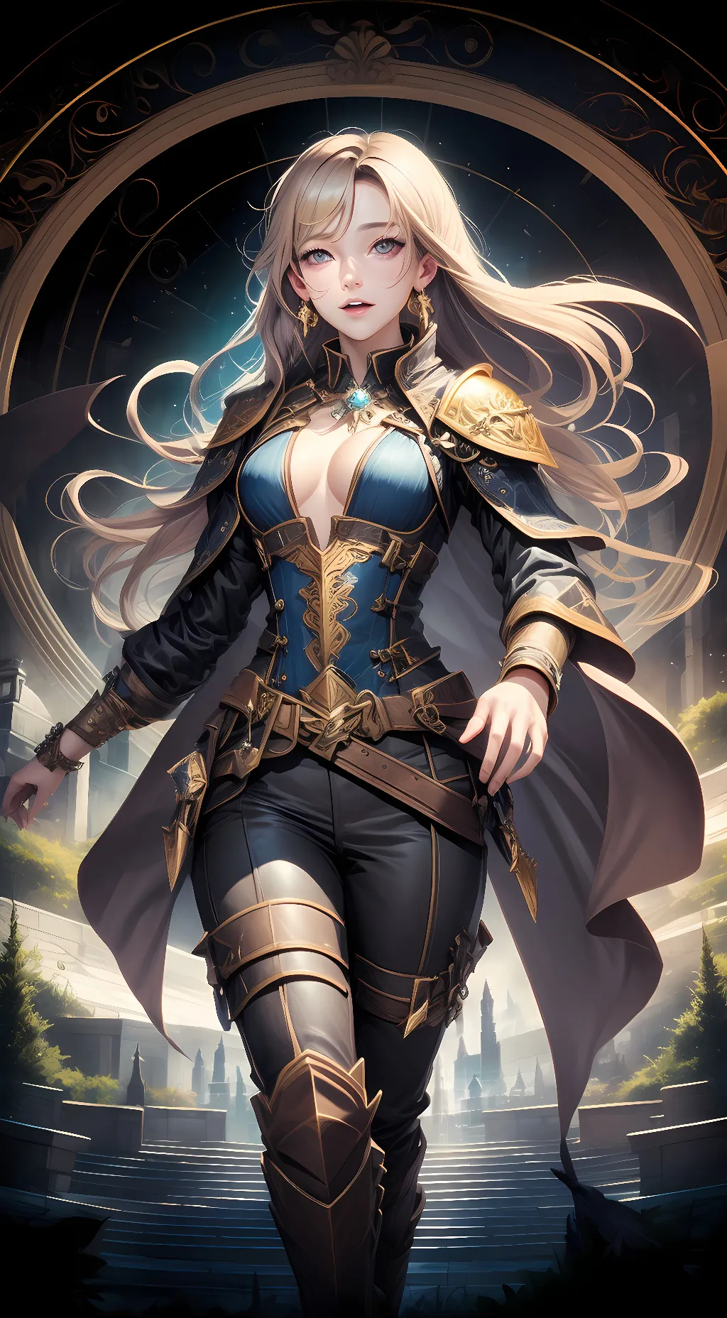 ai character: Riven the Ahamkara background