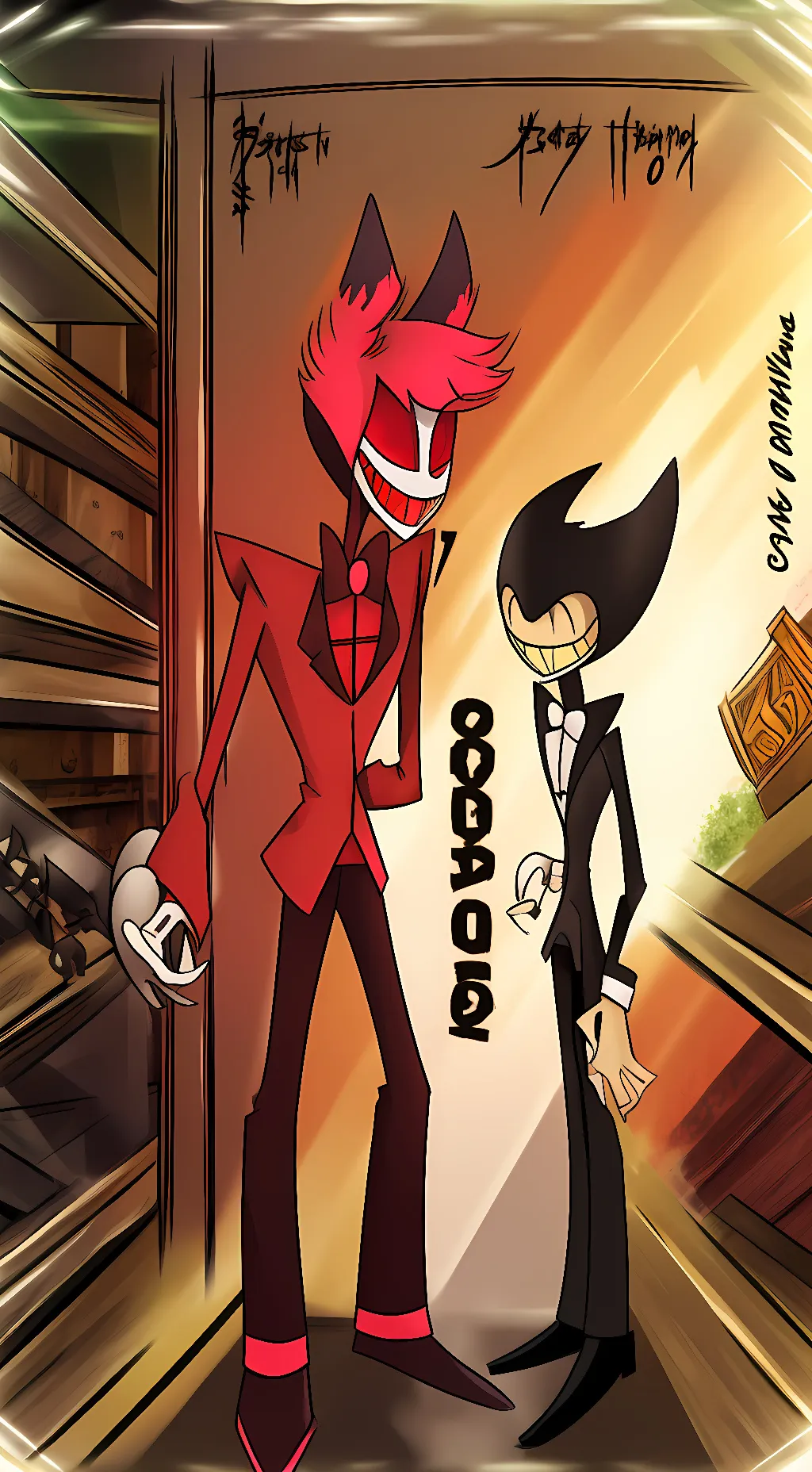 Talkie AI - Chat with Alastor x Bendy