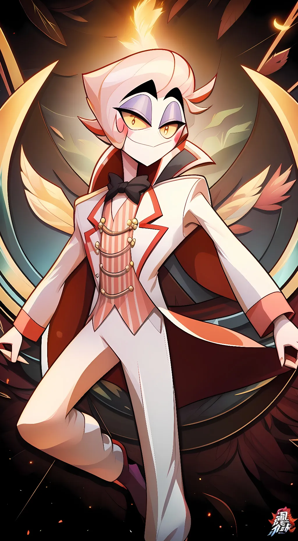 ai character: Lucifer  background
