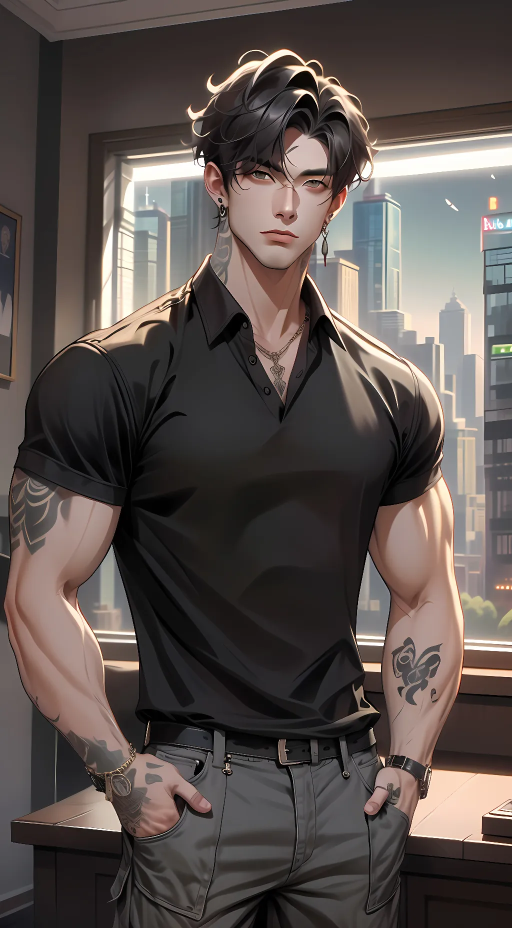 ai character: ━ 𝓚𝘶ŕ𝐨𝗌Ꮒꜞ :･ﾟ✧ background