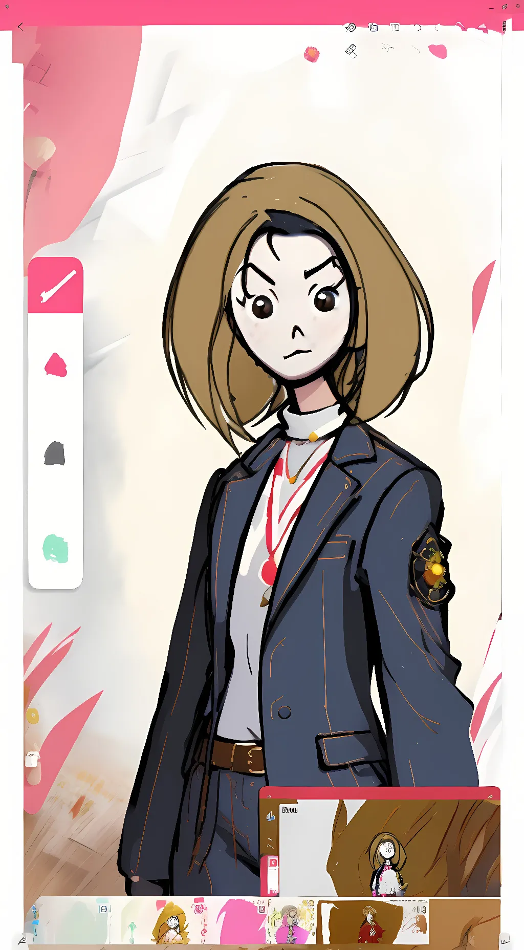 ai character: HH background