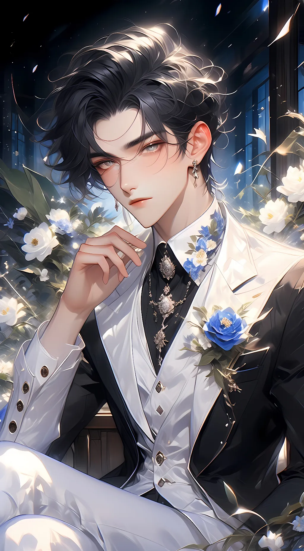 ai character: Logan  background