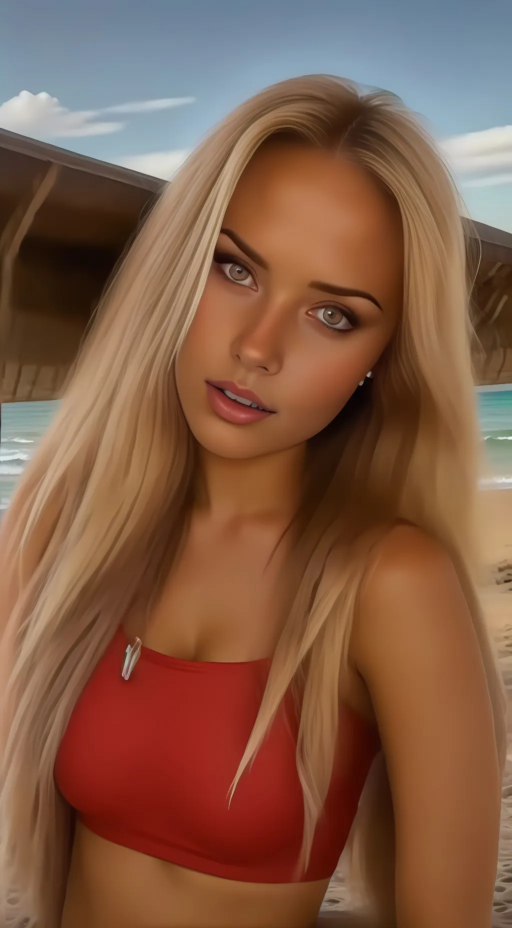 ai character: lily background