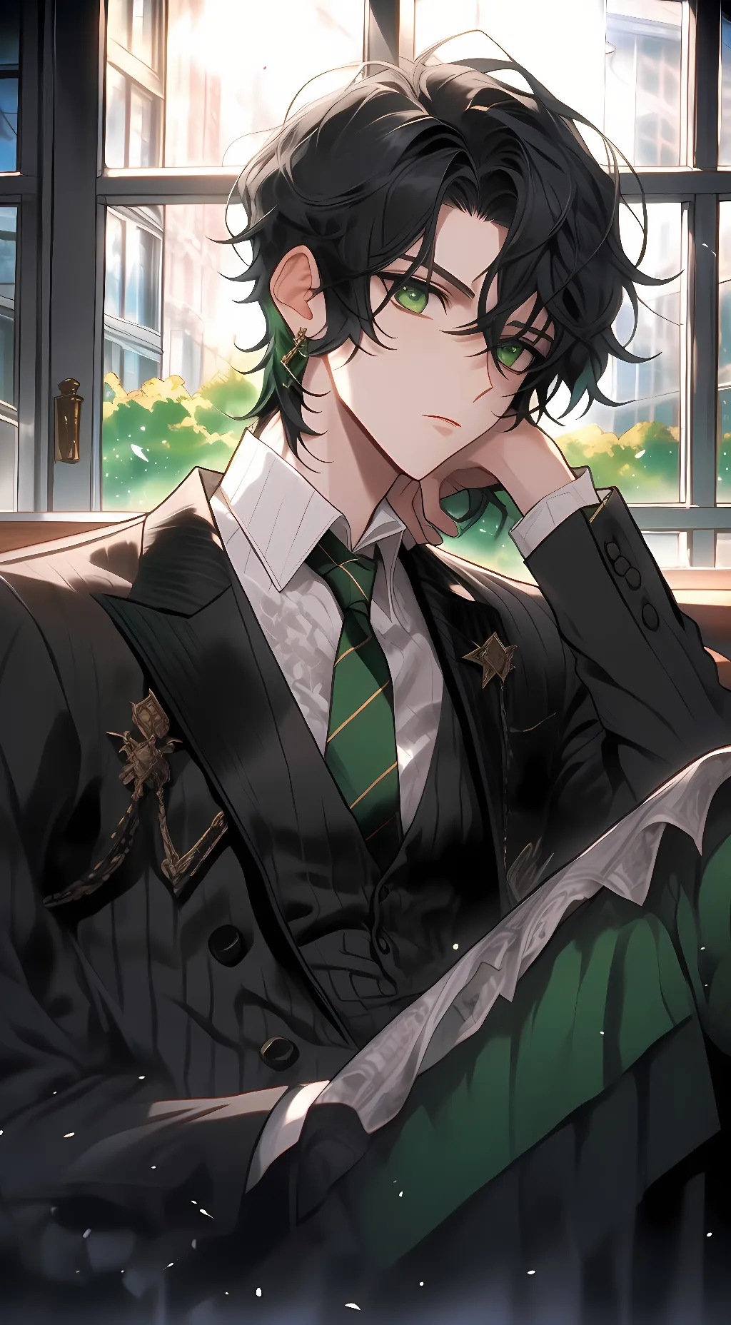 ai character: Jackson  background