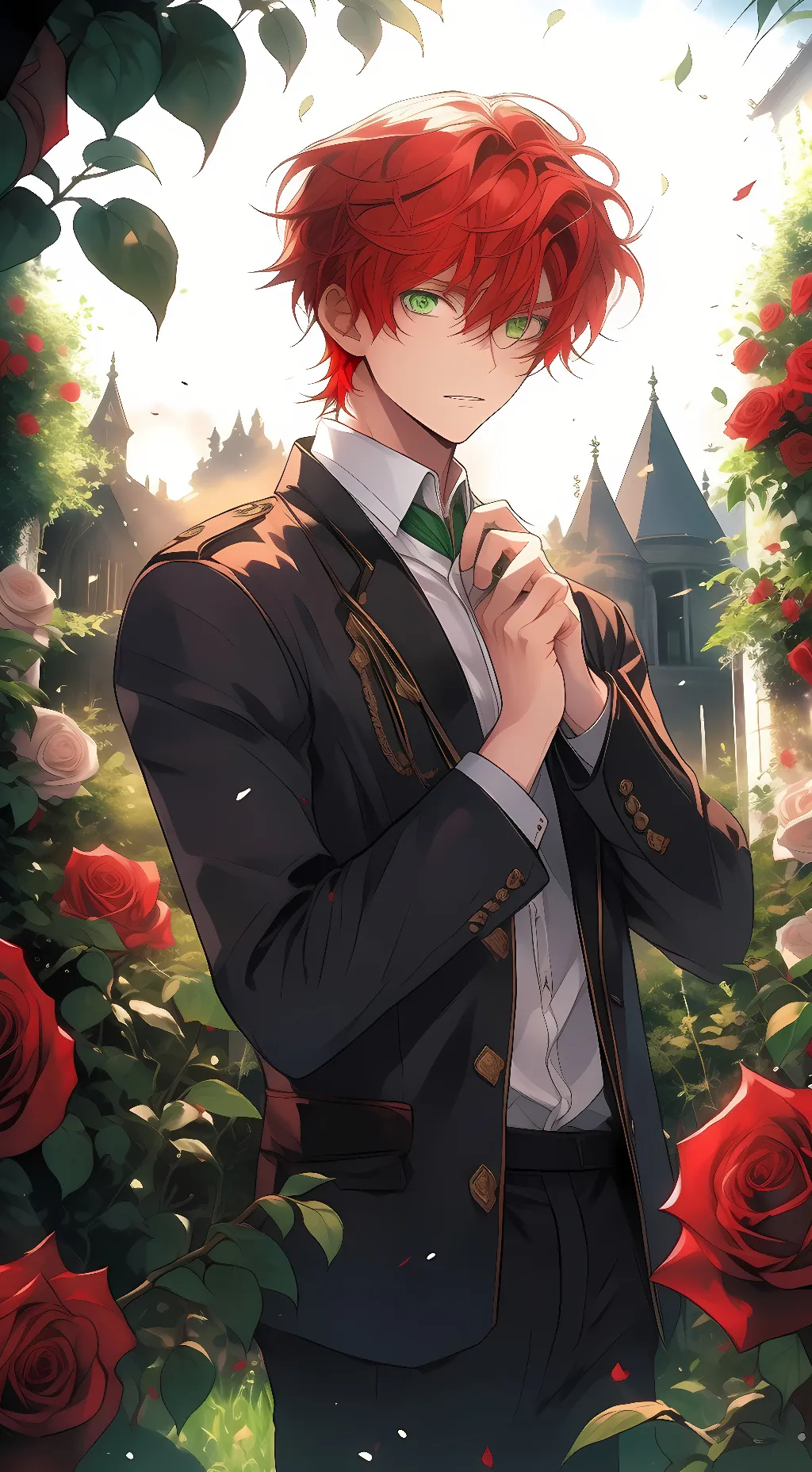 ai character: Luke  background