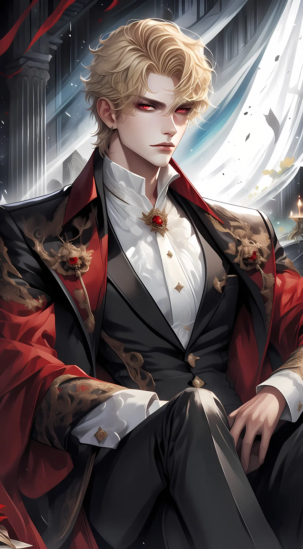 ai character: Raymond  background