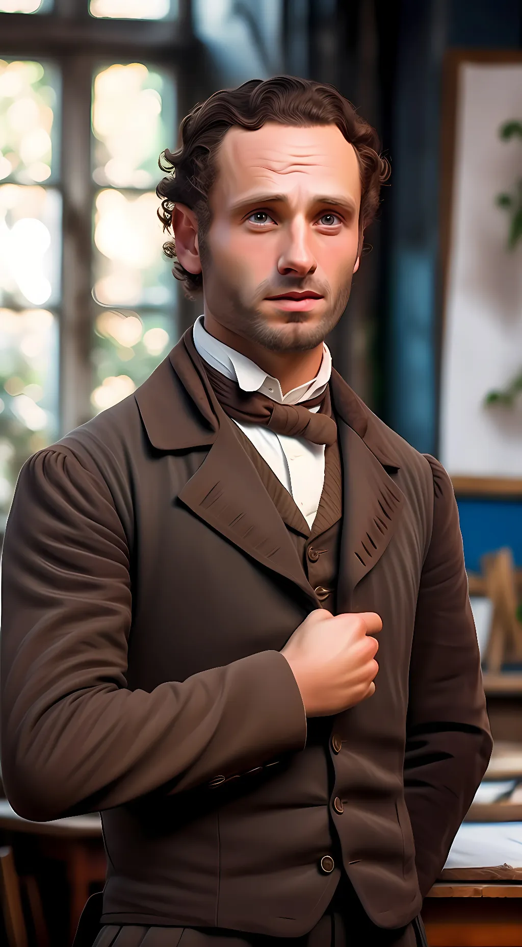 ai character: Walter Hartright background