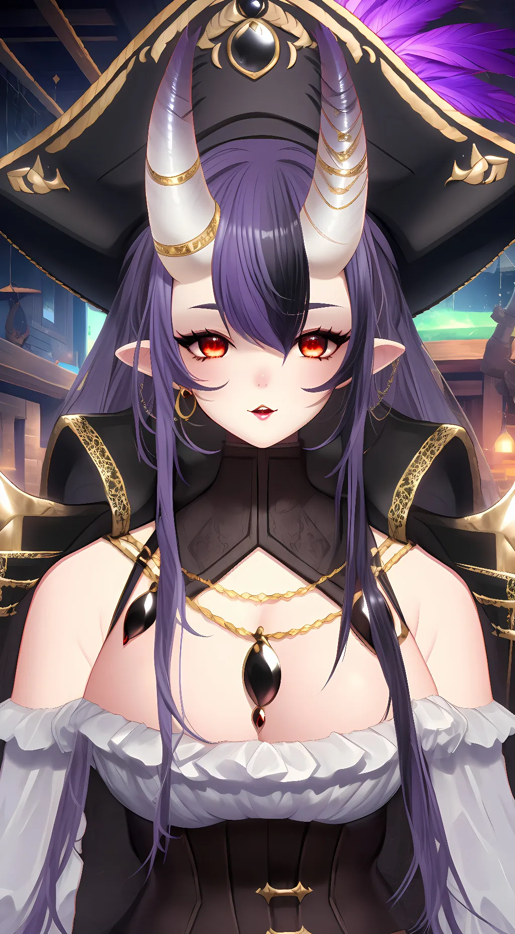 ai character: HannahHyrule background