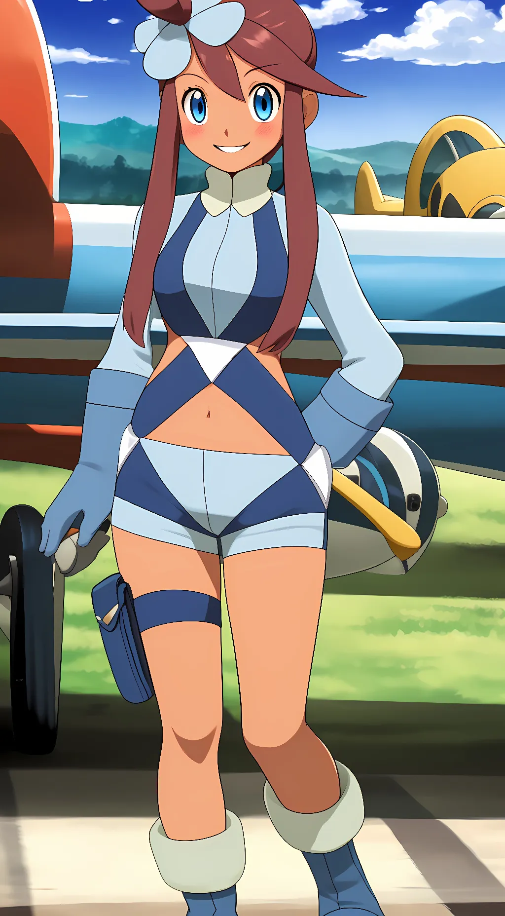 ai character: Skyla background