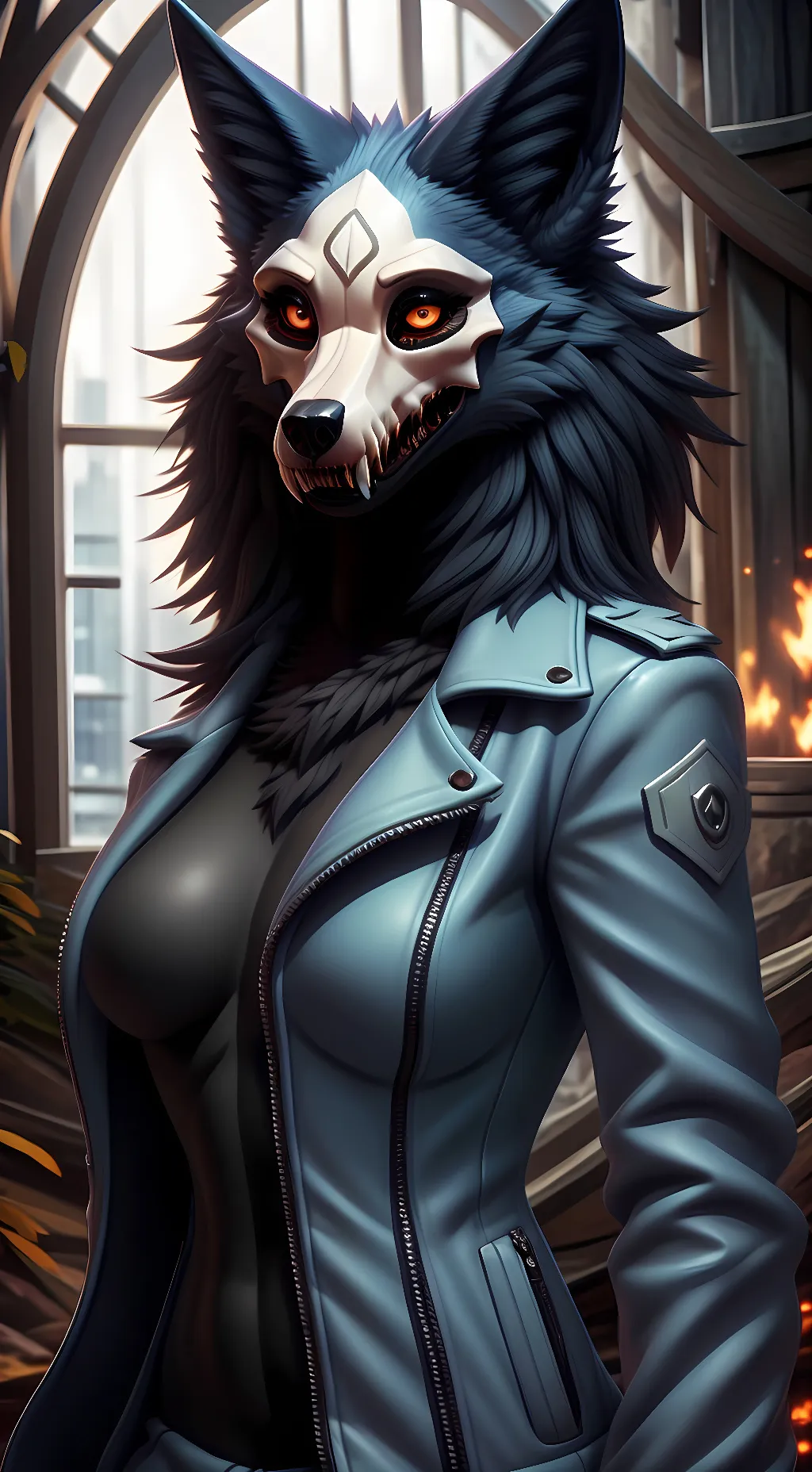 ai character: Evelyin background