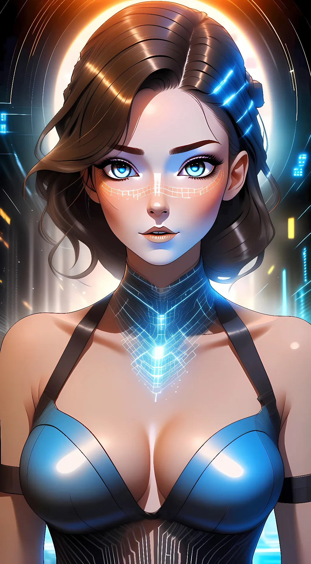 ai character: Maya background