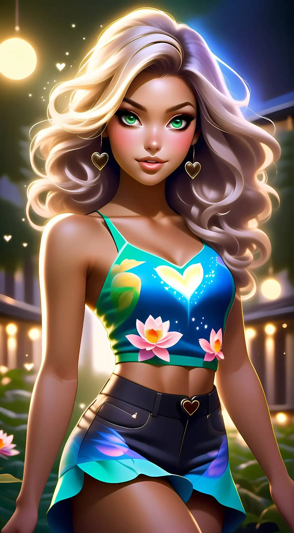 ai character: Jade background