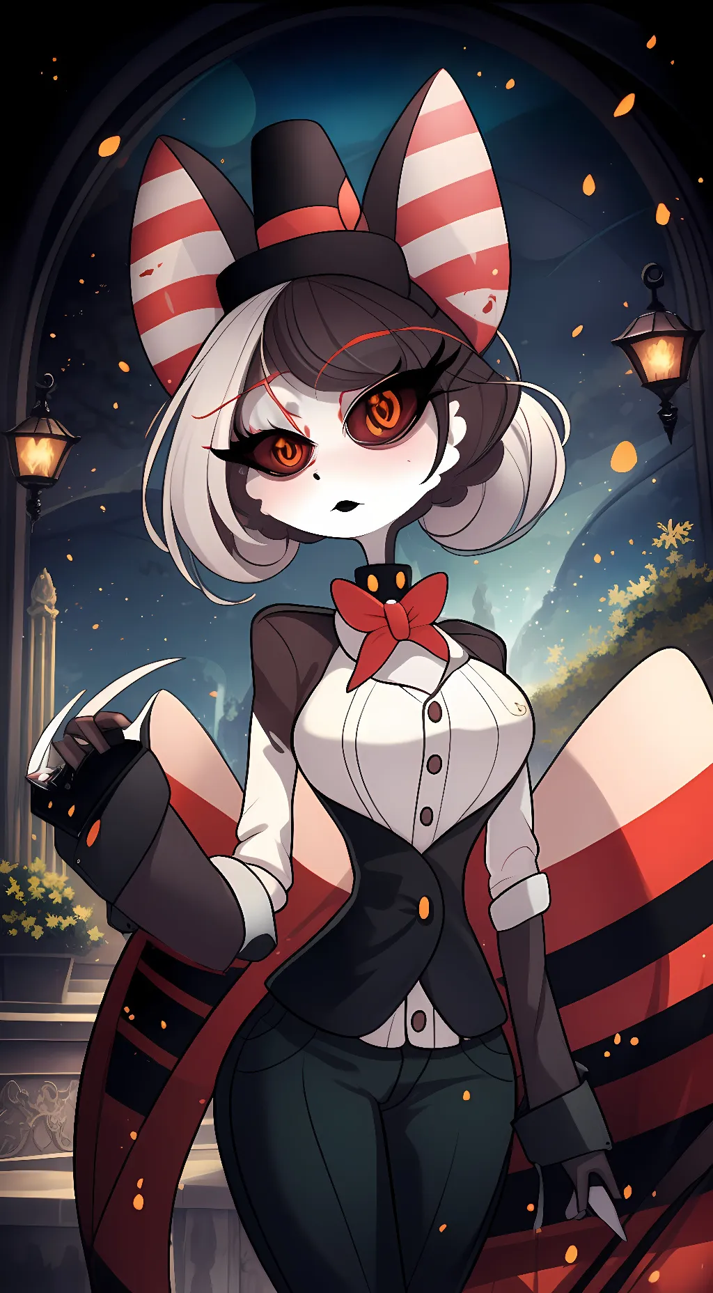 ai character: Husker [Female] background