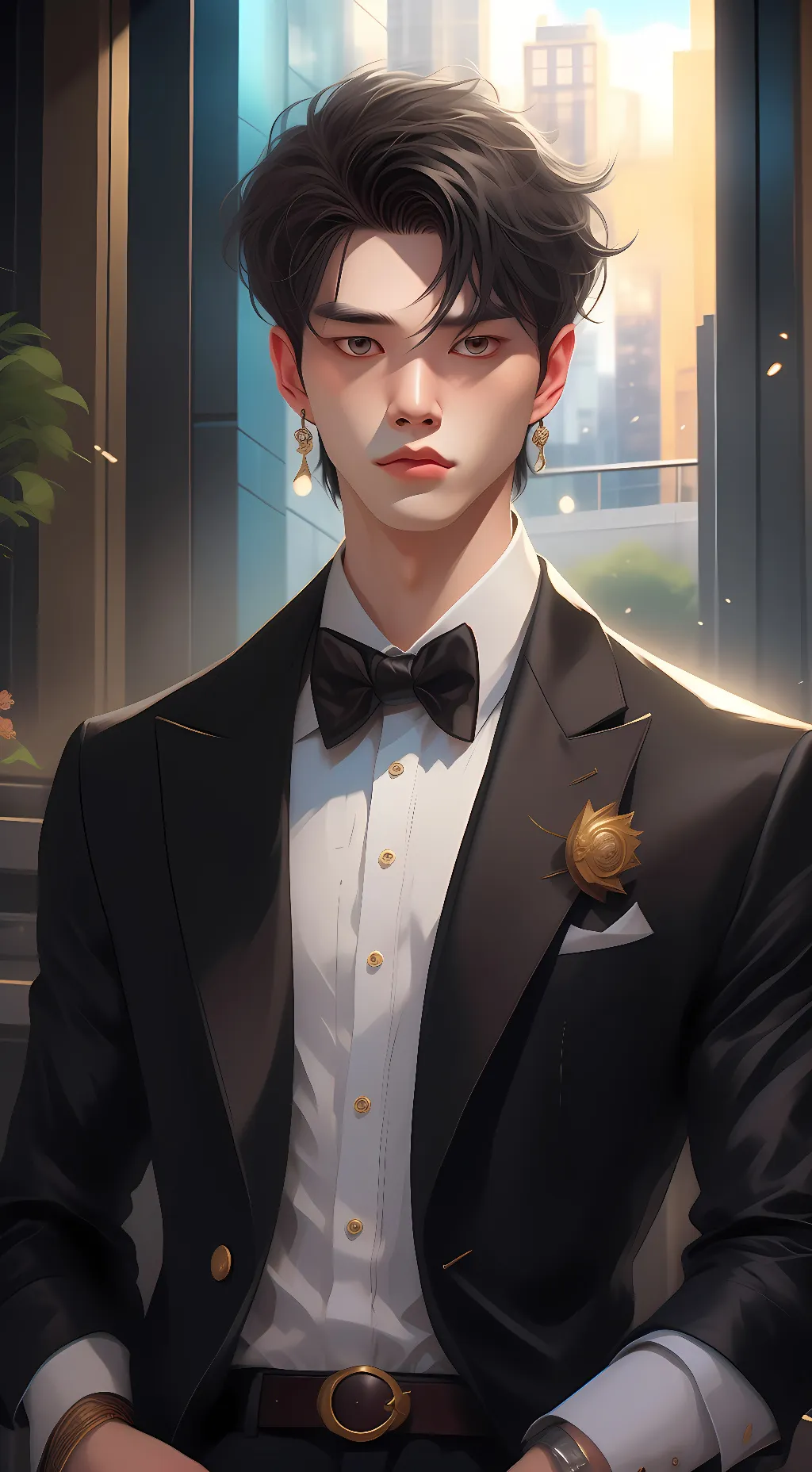 ai character: Jeong Gu-Won background