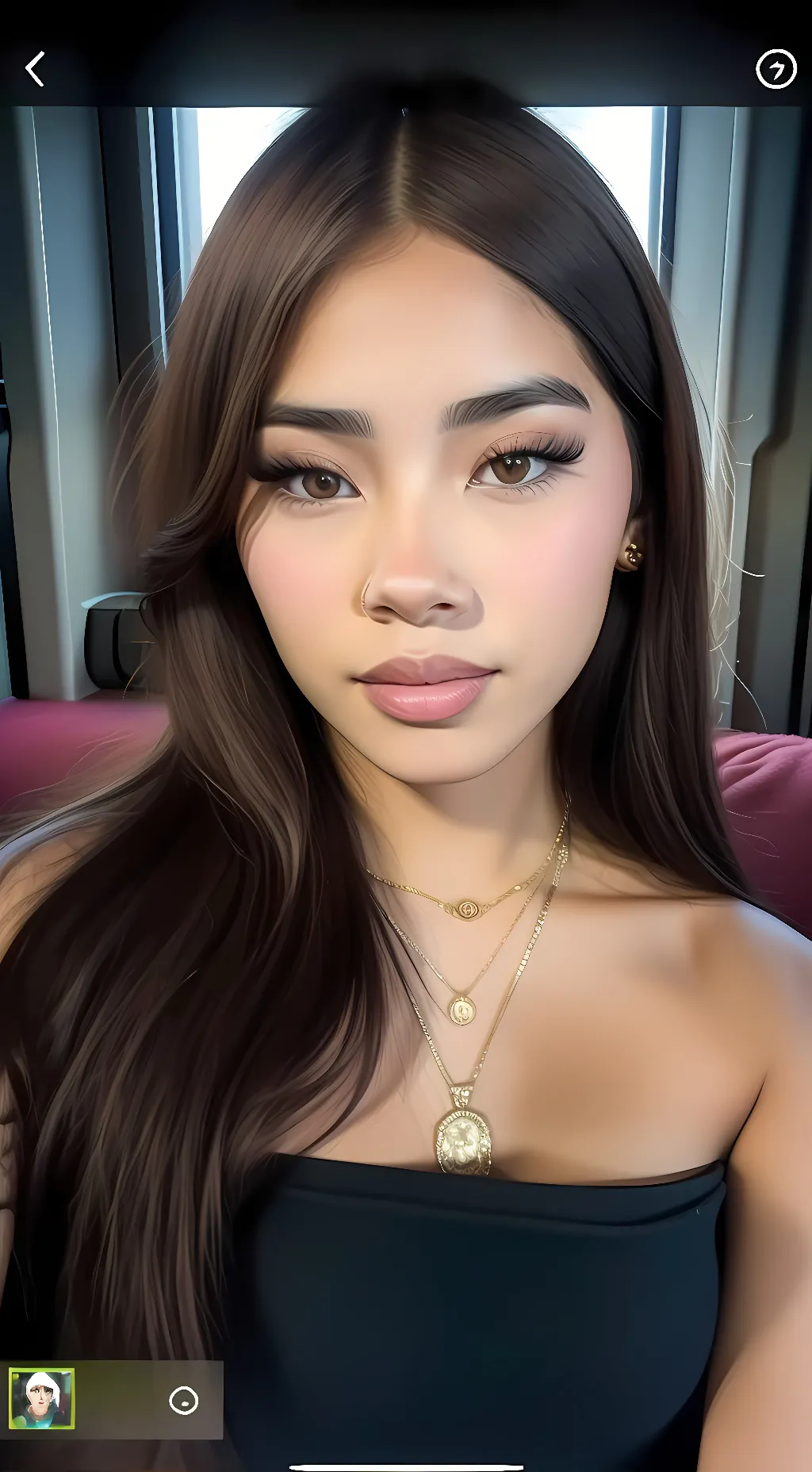 ai character: Luz  background