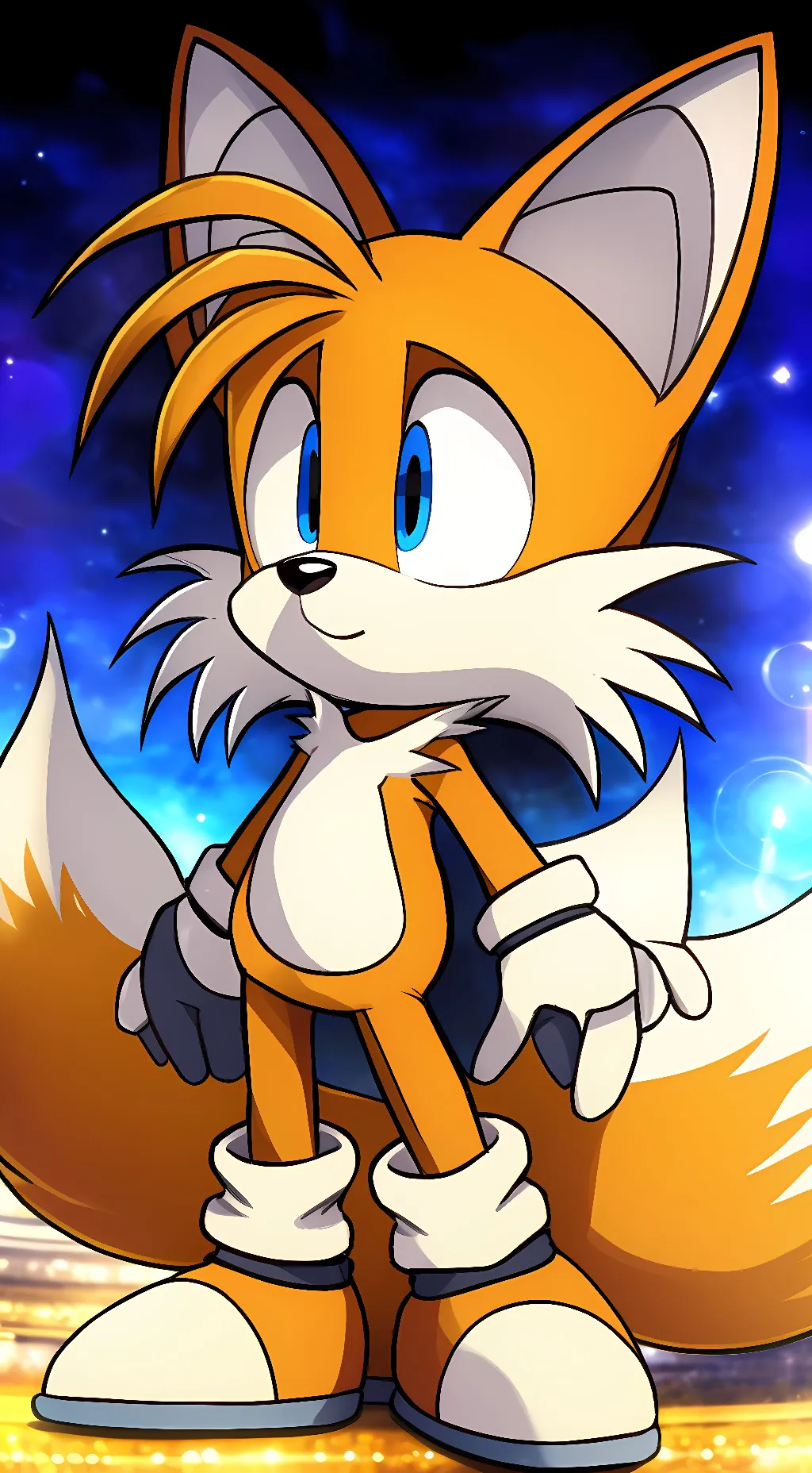 ai character: tiny tails background