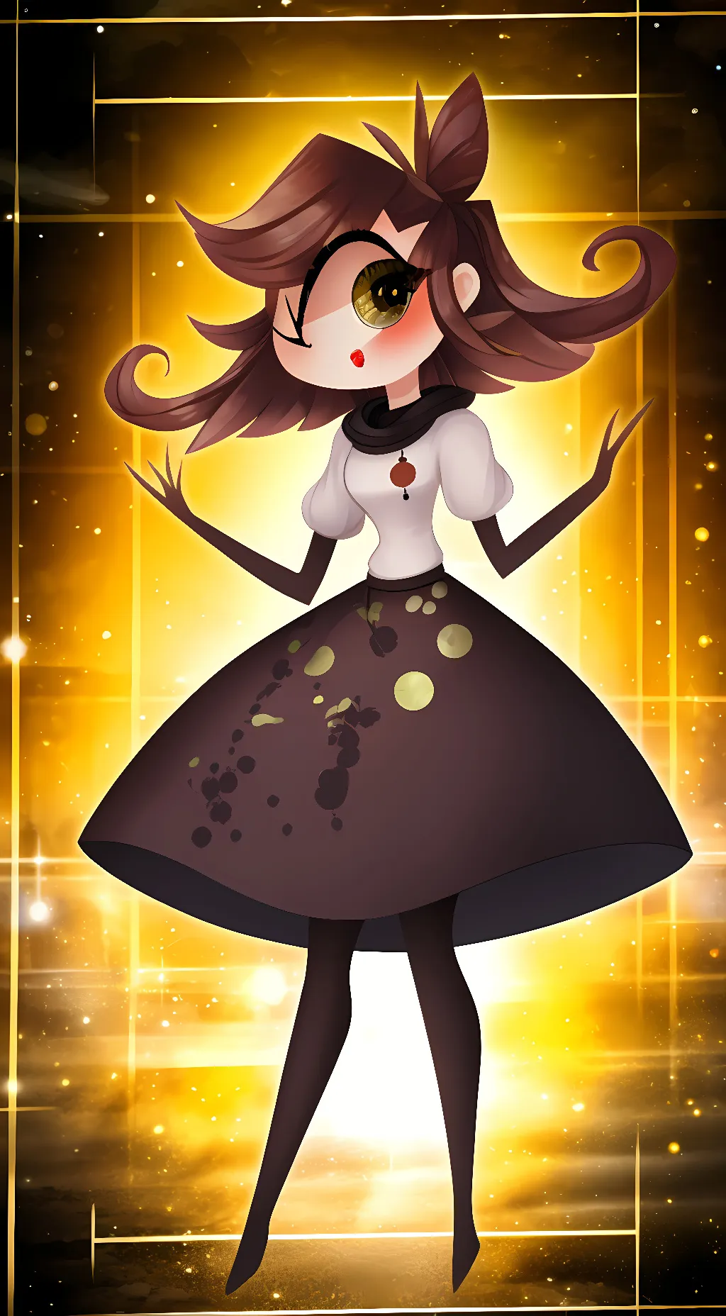 ai character: nifty  (angel) background