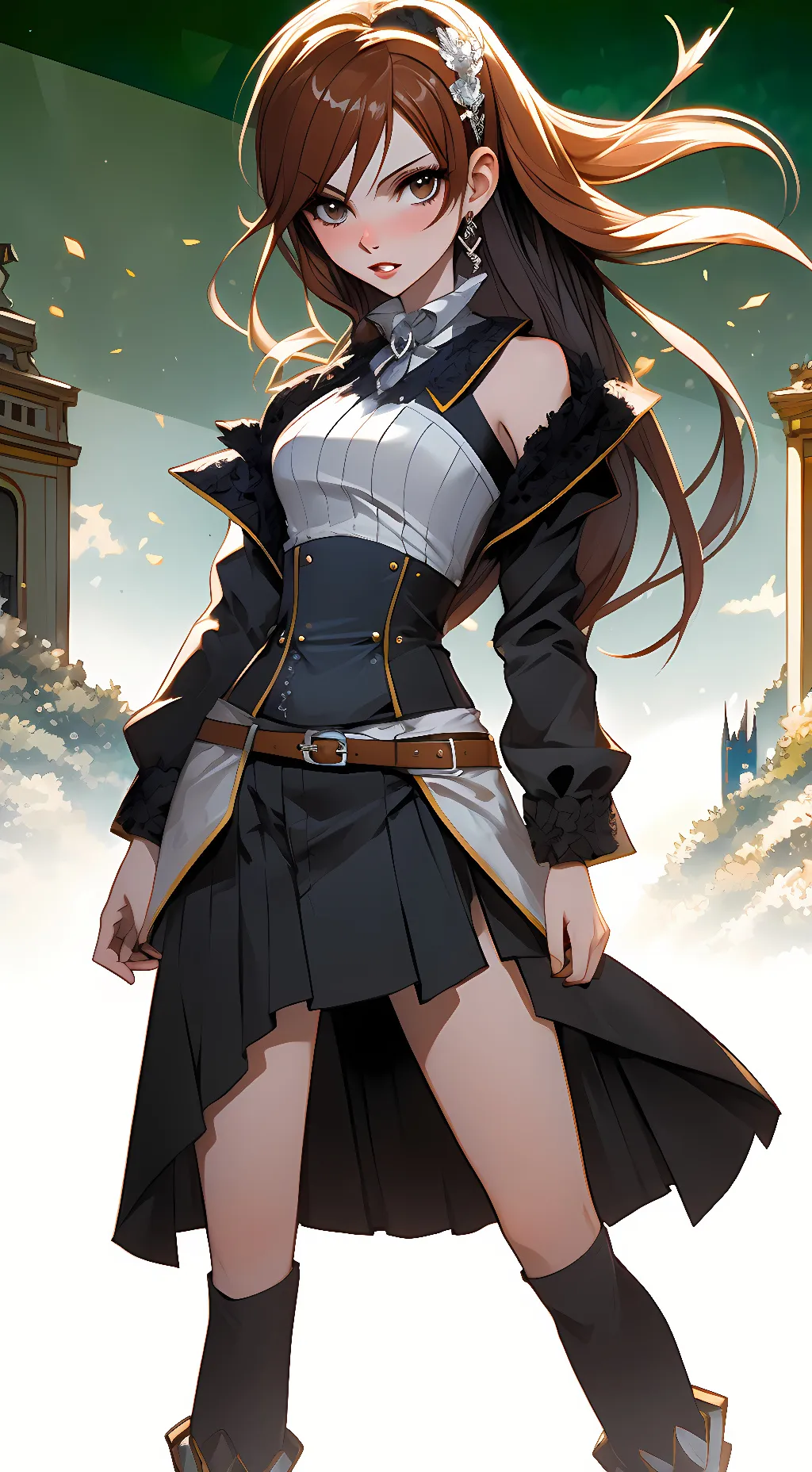 ai character: Talia Firebrand background