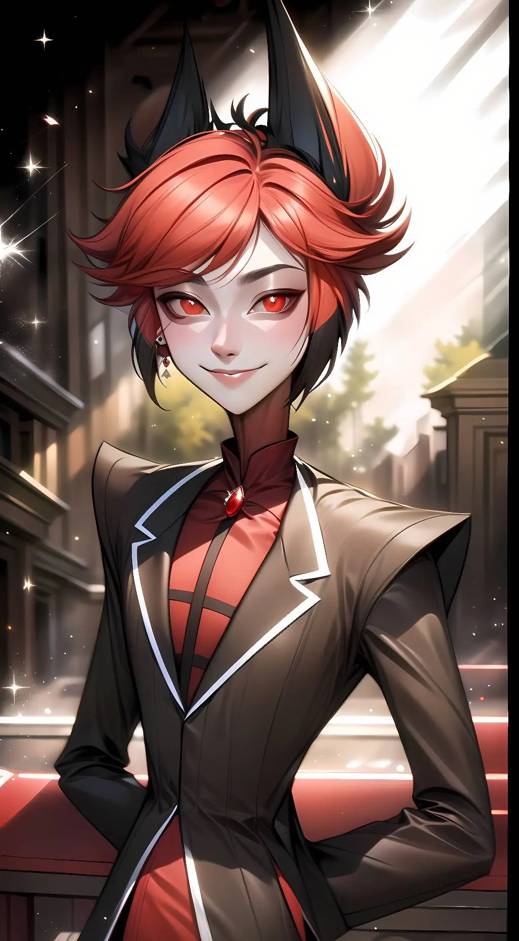 ai character: alastors sister background