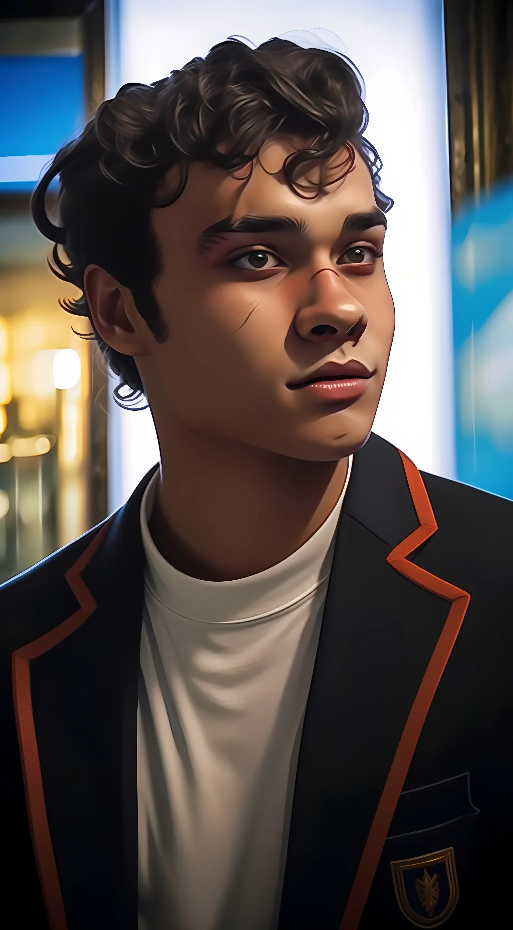 ai character: Mattheo Riddle background