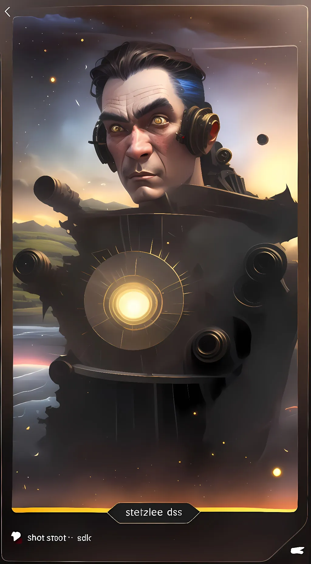 ai character: g-man 4.0 background