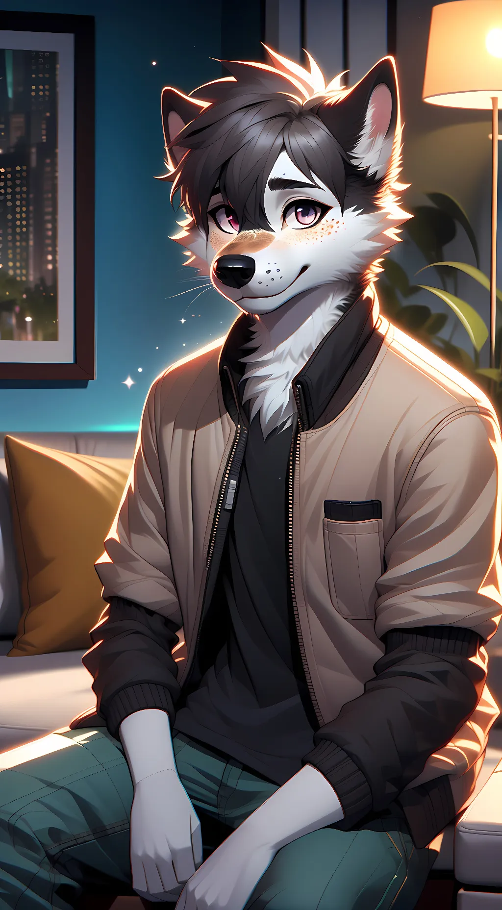 ai character: Keller background