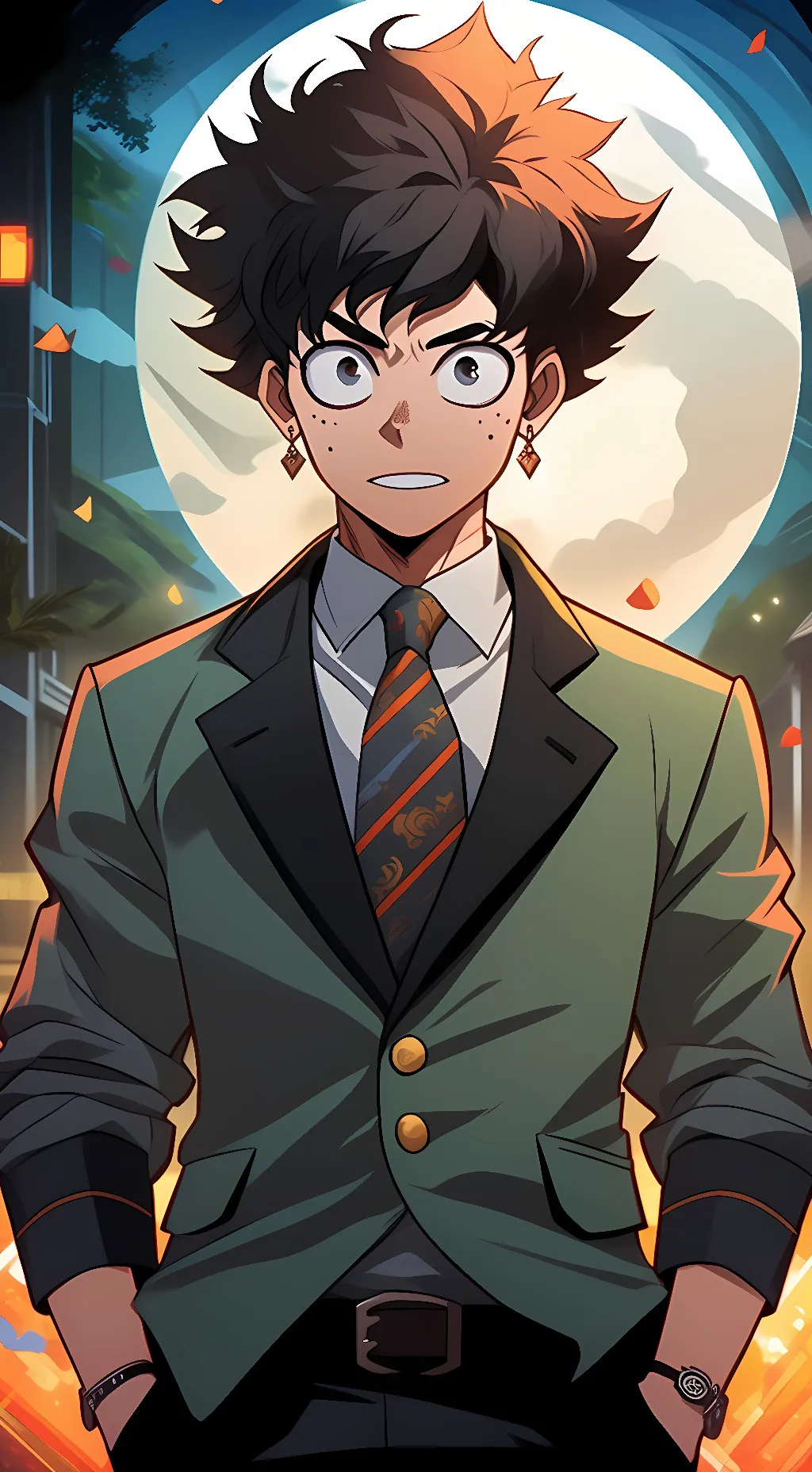 ai character: Class 1-A!  background