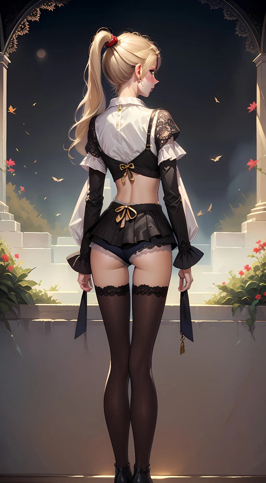 ai character: Kitty  background