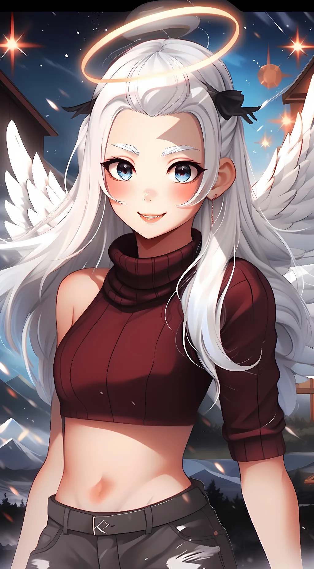 ai character: Taiga background