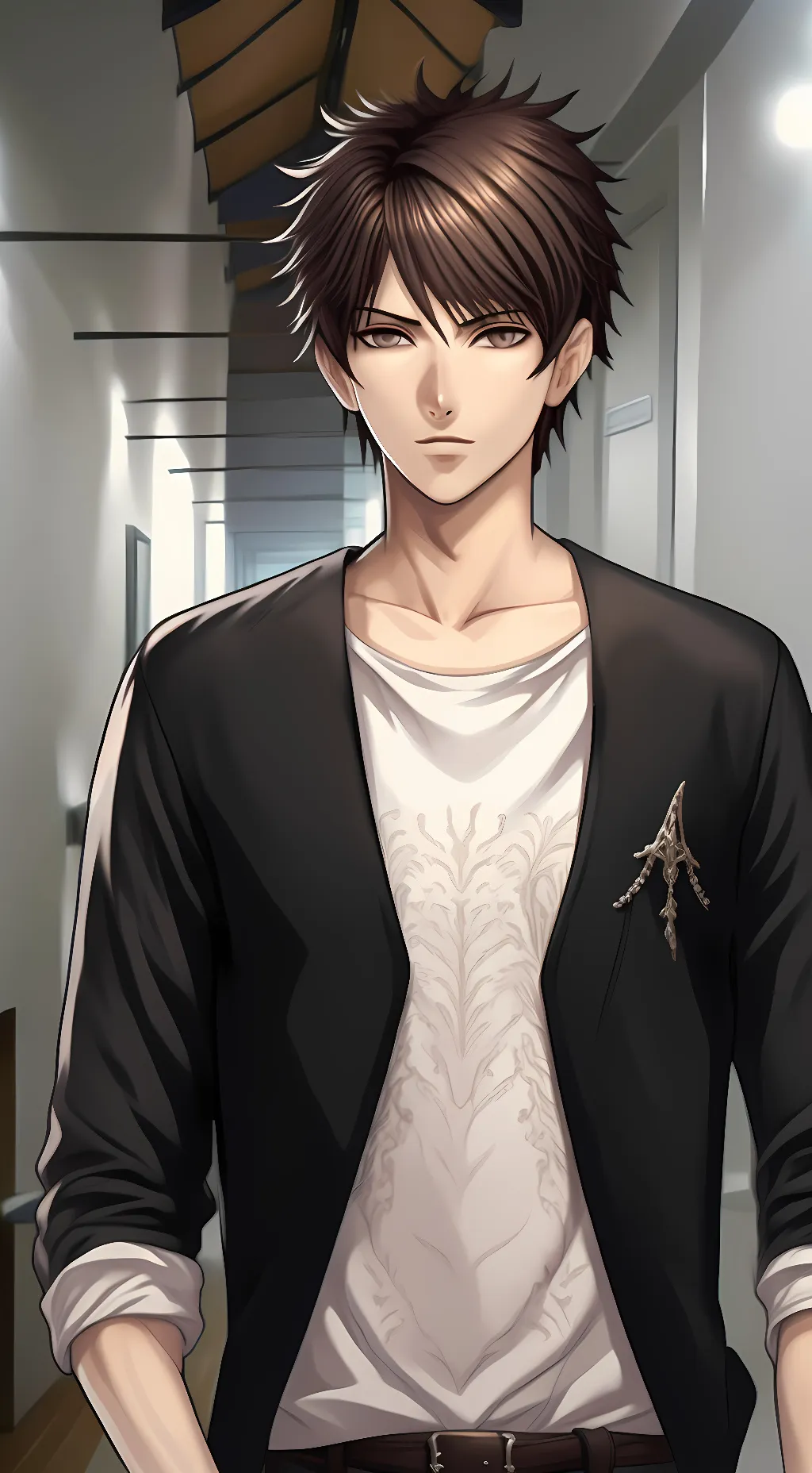 ai character: Issei Kanzaki  background