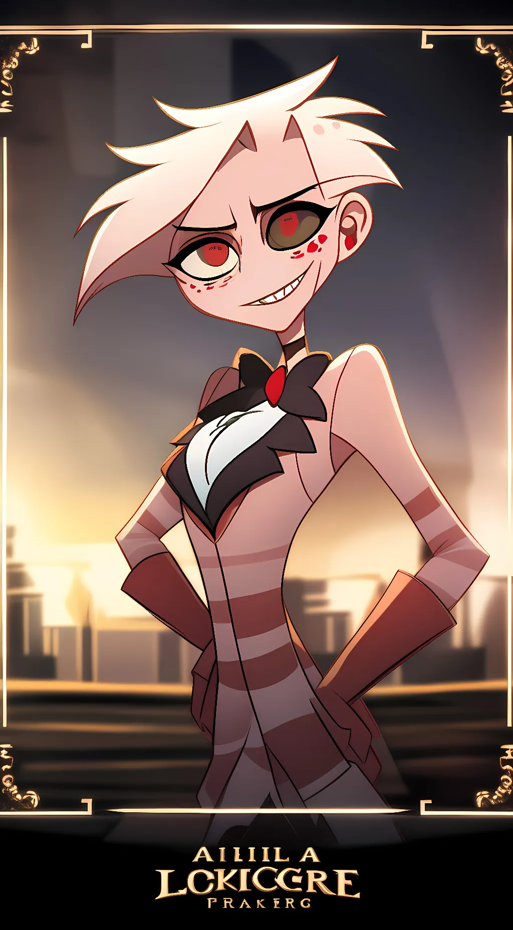 ai character: Human!Angel background