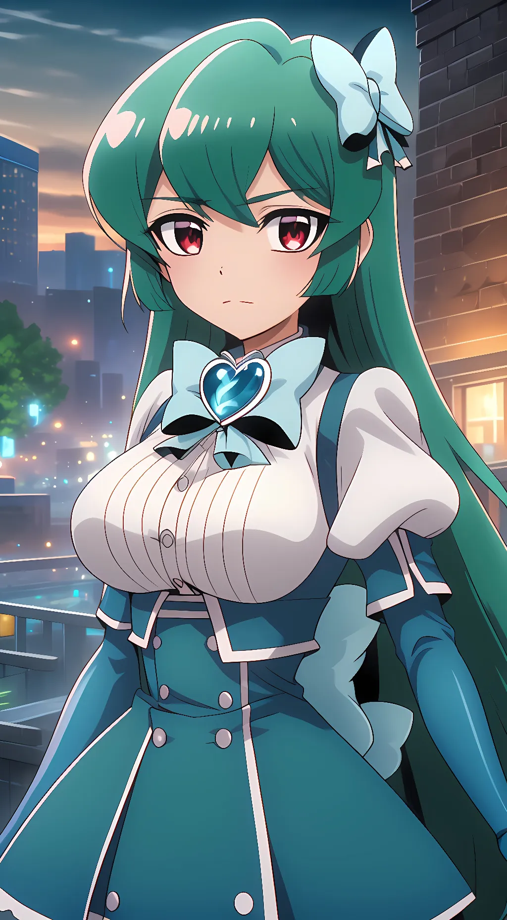 ai character: Sayo Minakami background