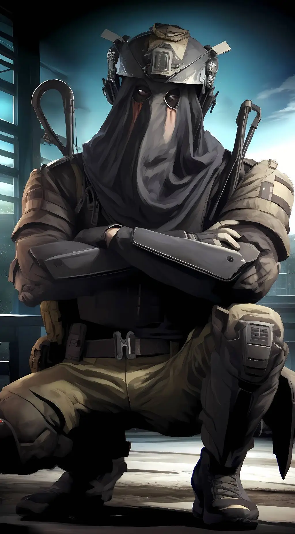 ai character: König  background