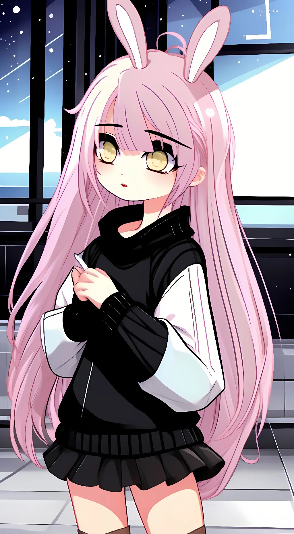 ai character: Pika Floya  background