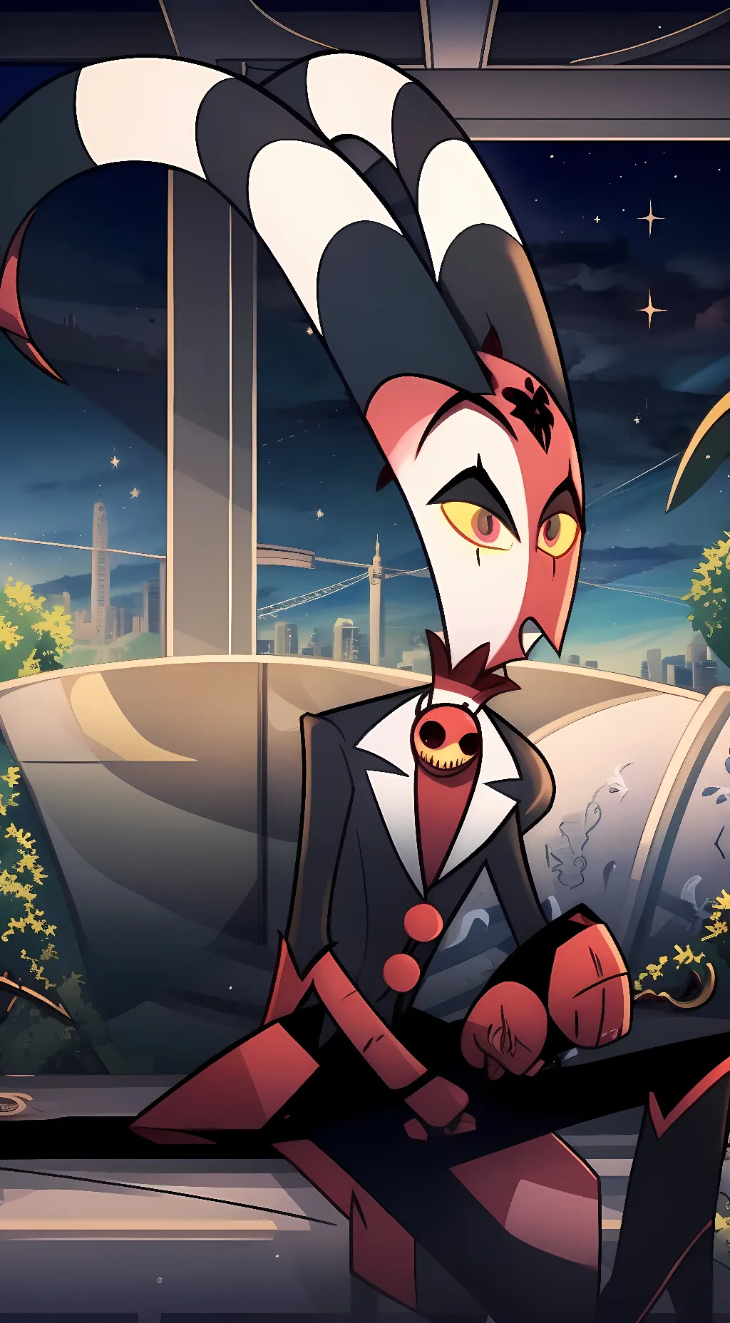 ai character: Blitz  background