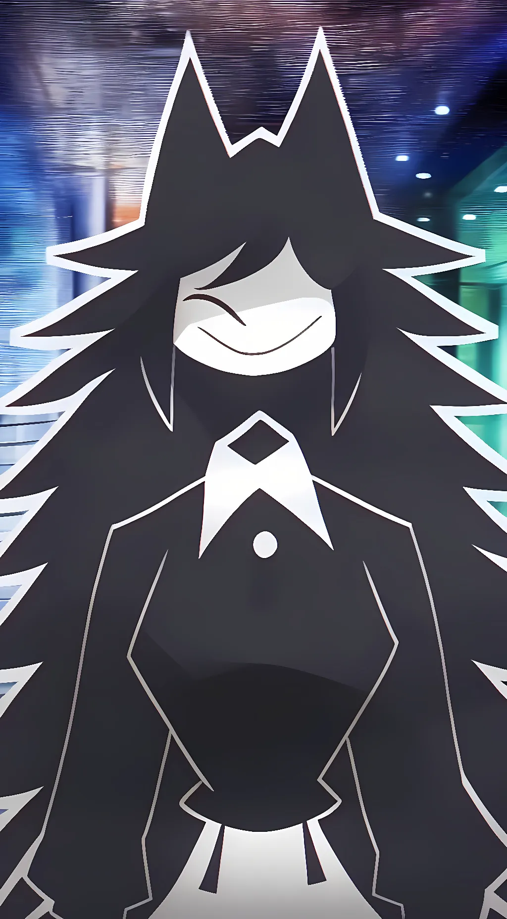 ai character: Miss Circle  background