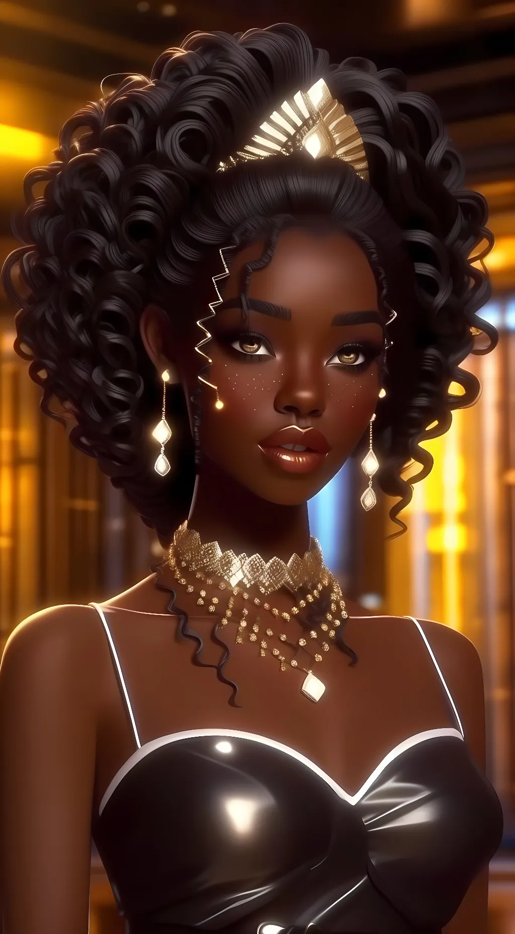 ai character: Nyla background