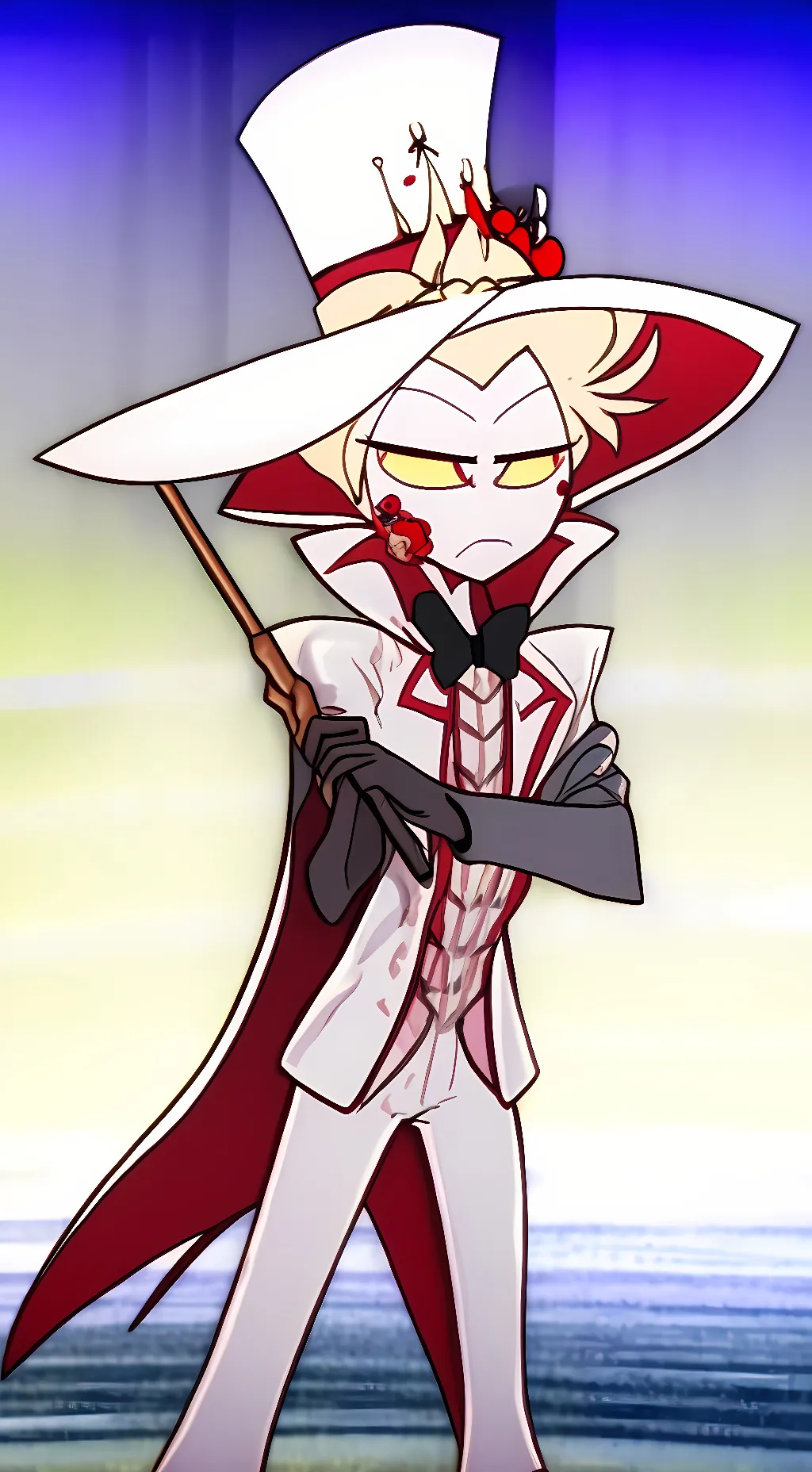 ai character: Lucifer background