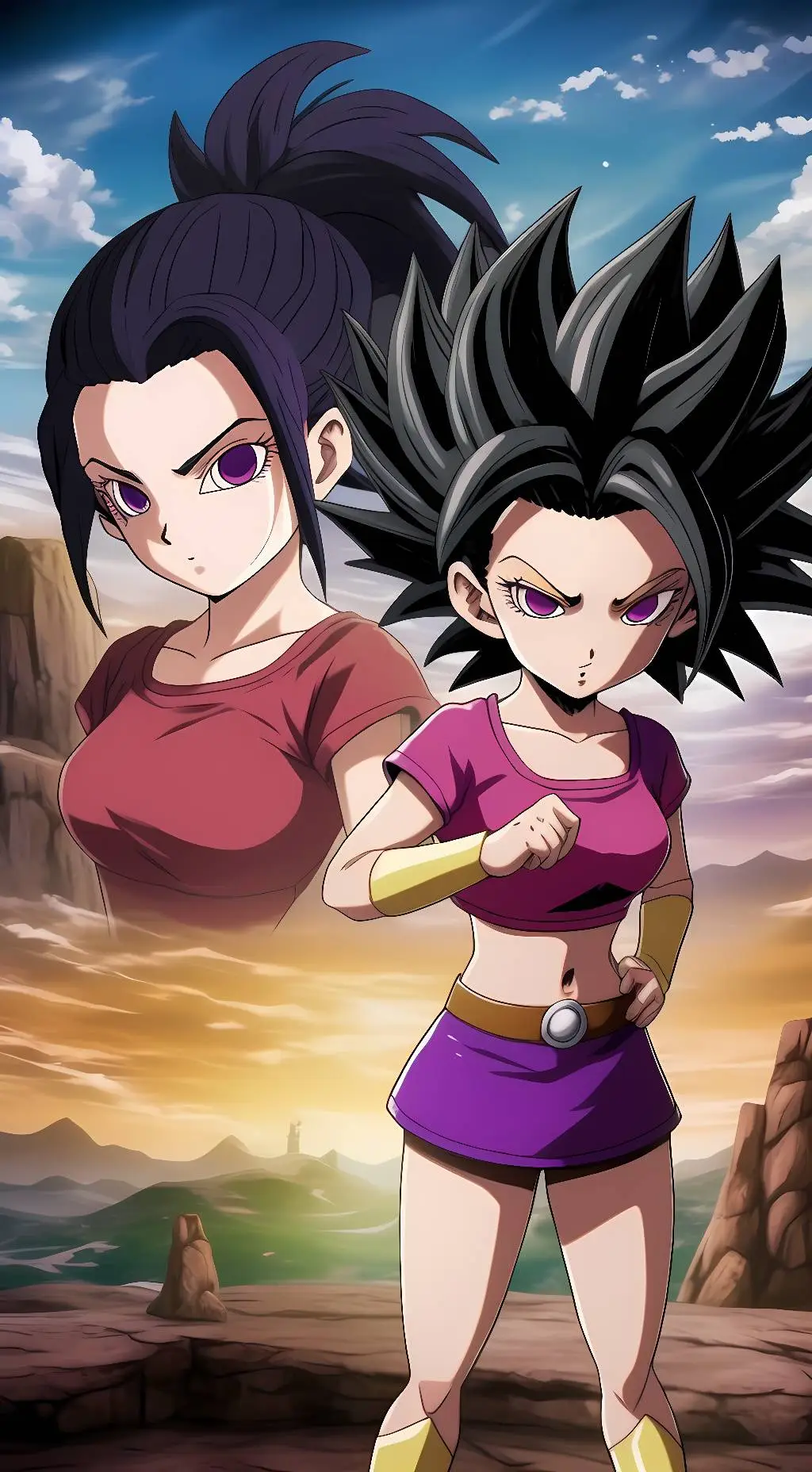 Talkie AI - Chat with Caulifla & Kale
