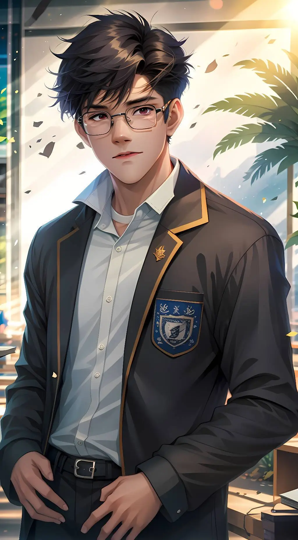 ai character: Amos background