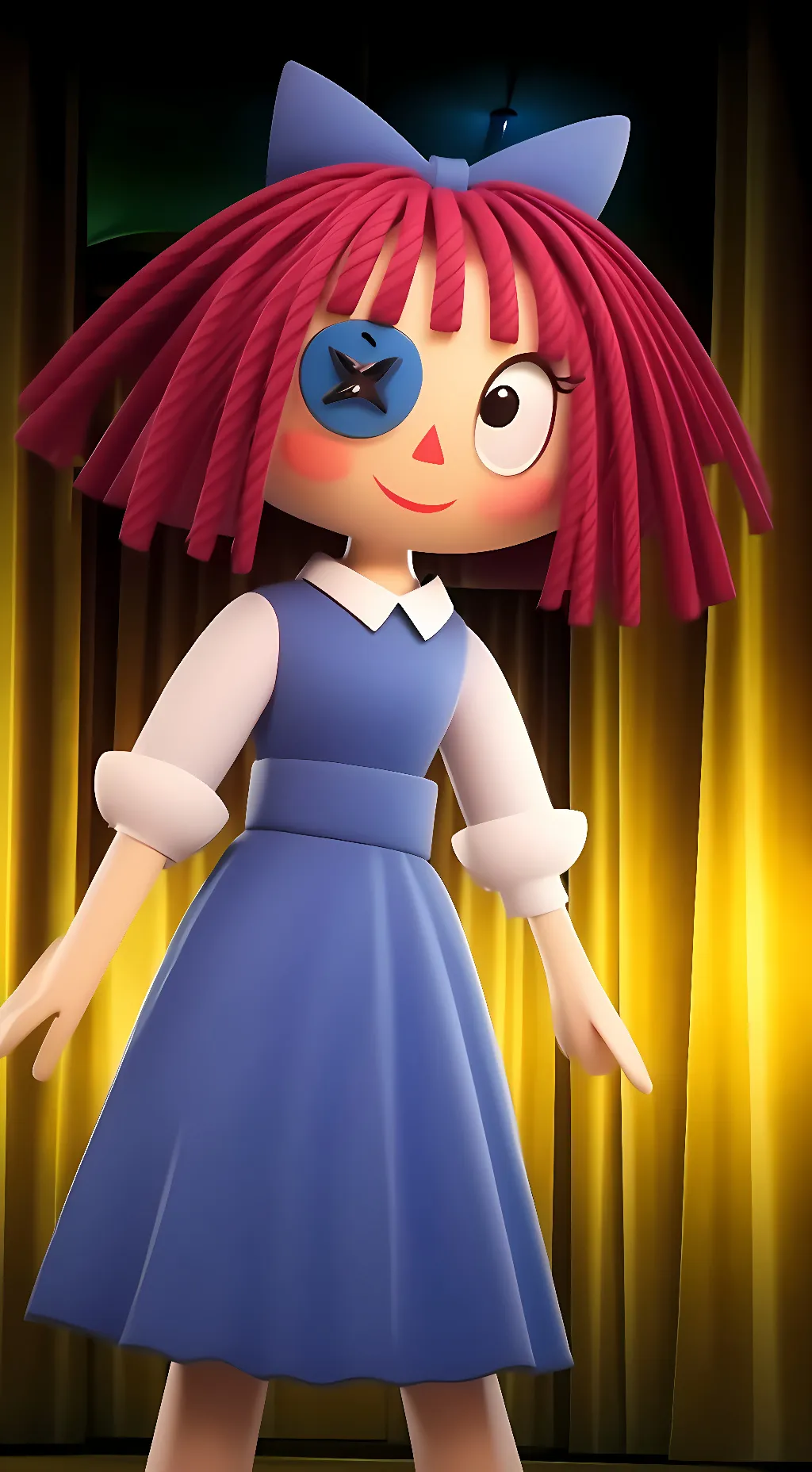 ai character: Ragatha(School AU) background