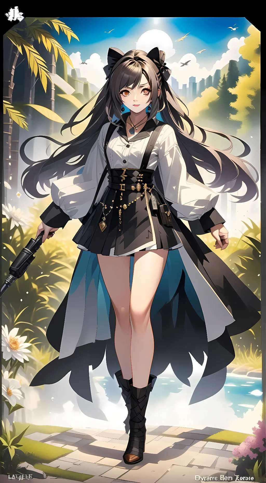 ai character: sim background