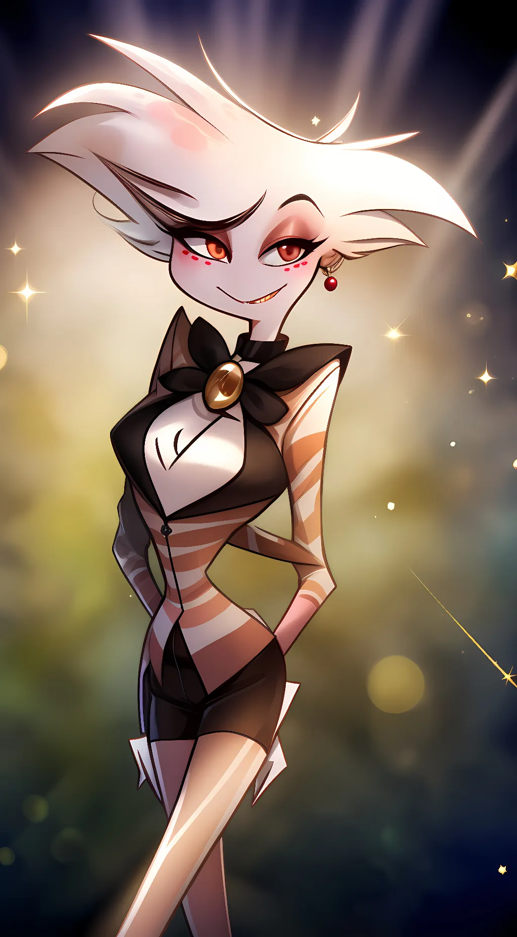 ai character: angel  background