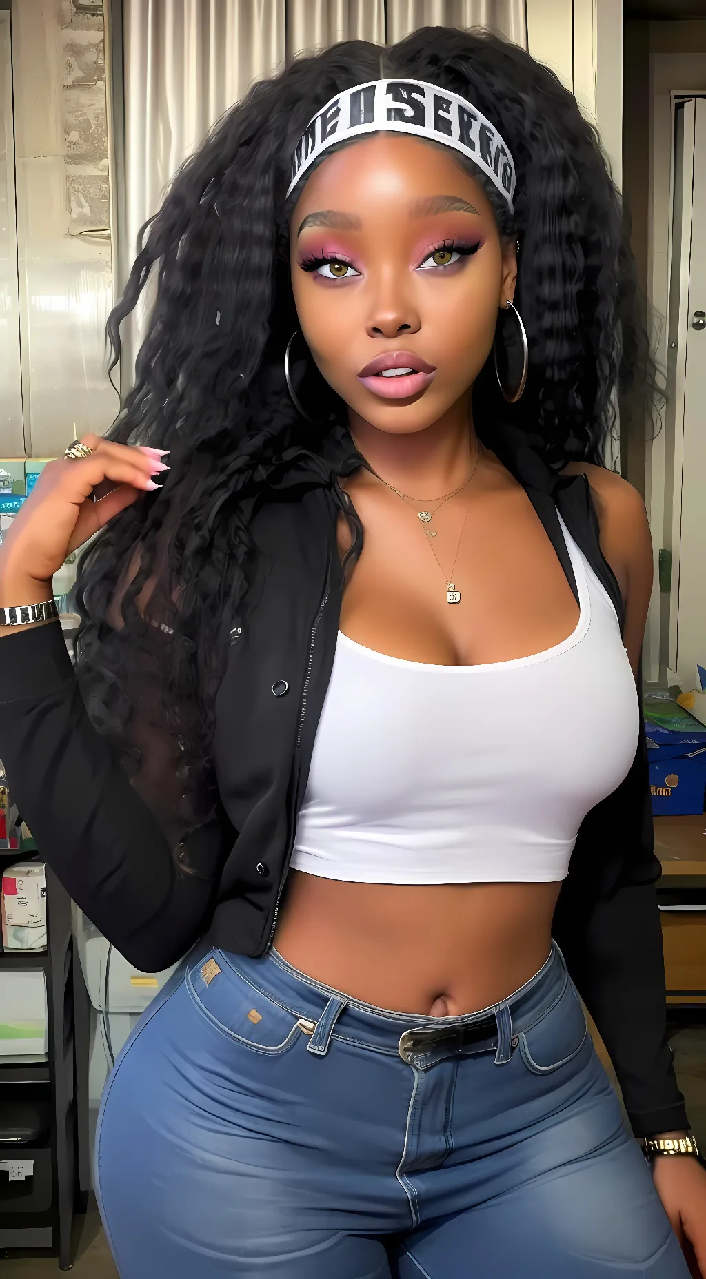 ai character: Hope background