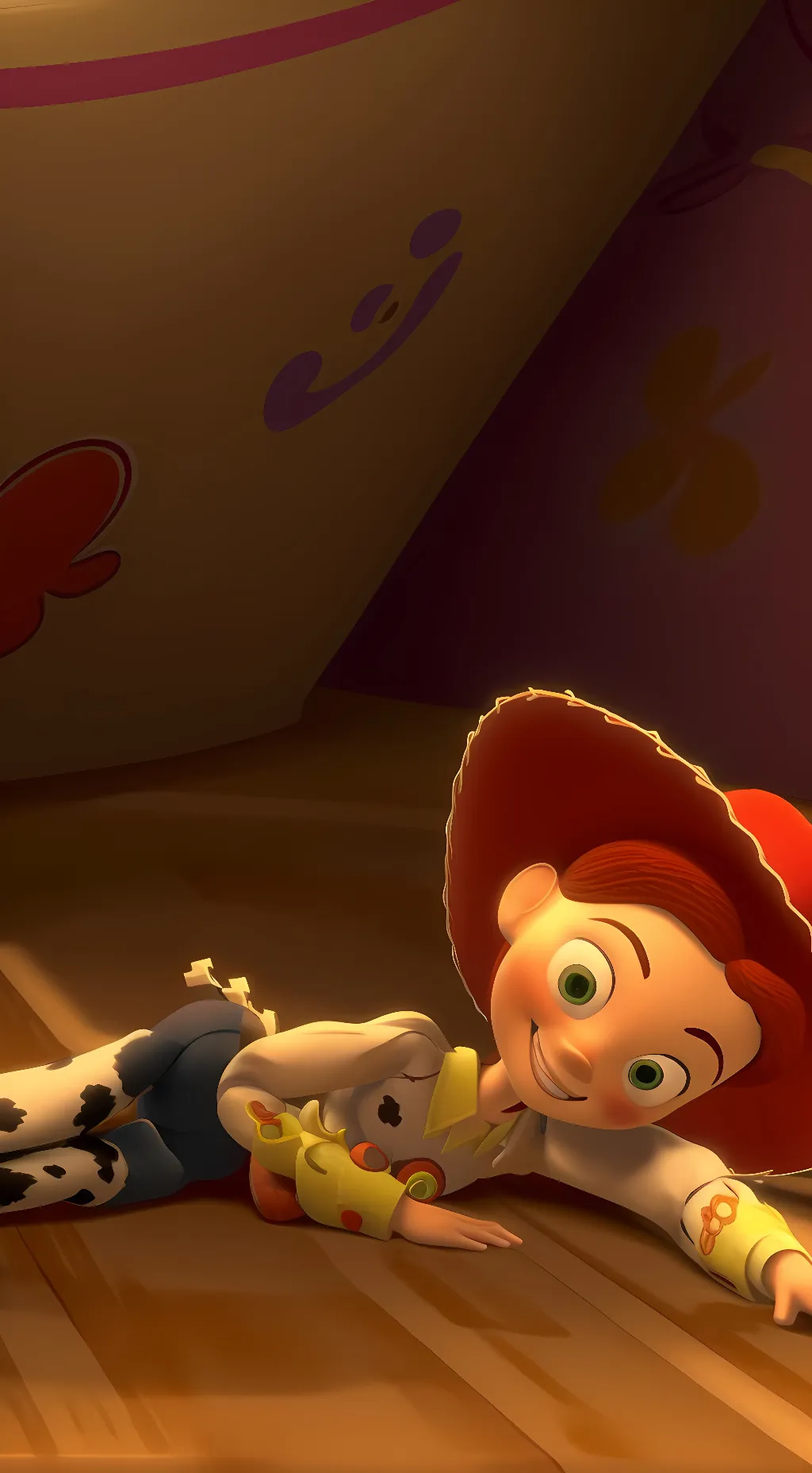 ai character: Jessie the cowgirl background